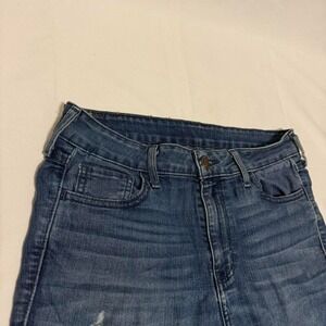 Hollister Classic Denim Jeans‎ Skinny Stretch Distressed Jeans Womens Size 9s